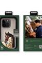 Sbprc iPhone 15 Pro Max Compatible Case Pu Leather Embroidered 3D Airbag Isidore Cover - 4