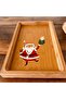 New Year's Special Design Bamboo Plate. 25X15X2.5 cm - 4