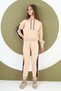 Girl's Cotton Hooded Bottom & Top Tracksuit Set - 2