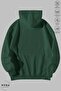 Unisex Hoodie Christmas Deer Merry Christmas Printed Hooded Oversize Embroidered Sweatshirt - 7