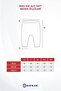 Women's Below Knee Capri Length Combed Cotton Underwear Leggings Black - 6