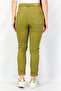 Women Skinny Fit Solid Stretchable Denim Jeans, Olive - 4
