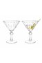 Voyage 4-Piece Martini Glass Set - 2
