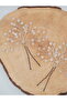 Beaded Scalloped Double Bridal Hair Clip - 7