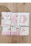 Newborn 10-Piece Hospital Outlet 100% Cotton Special Design Seasonal Embroidered Baby Girl Pink - 8