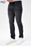 Md Denim Men's Regular Fit Black Grinding Stretch Fabric Lycra Jeans(Ro-4296)