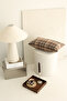 Plaid Coffee Throw Pillow - 3