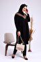 Women's Large Size Clothing Tunic Bat Sleeve And Oversize Cut - 4