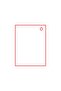 25 Pieces - Kraft Perforated Card - Product Card - Unprinted Card - Kraft Card - 3