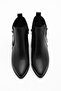 Women's Heeled Boots & Booties Pointed Toe Zippered Daily Classic Boots Avore Black - 5
