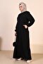 Women's Large Size Ayrobin Ferace Zippered and Long Neck - 6