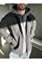 Oversize Unisex Jacket Shirt Model Suitable for All Seasons - 5