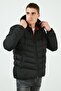 Slim Fit Hooded Cotton Men's Coat with Pockets 5712070 - 4