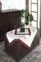 مفرش طاولة مطرز أنيق من قماش بولدان