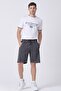 Men's 3 Pack Bermuda Regular Fit Shorts Ant-black-grey - 7