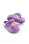 Girl's Purple Animal Figured Anti-Slip Slippers - 3