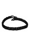 Men's Black Steel Thick 6 mm King Model Bracelet