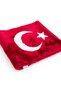 Plush Turkish Flag Torpedo Carpet Crescent Star - 2