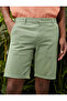 Basic Bermuda Shorts Cotton Pocket Buttoned - 5