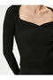 Women's Clothing Sweater - 4wak90365ht Black - 5