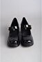 Seç 590 Platform Heel Women's Shoes (Heel: 7.5 Cm, Platform: 2 cm) Black - 2