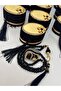 1 Piece of Zikirmatik and Tesbih Set in Velvet Box, Gift Dowry Holder, Bundle, Rosary