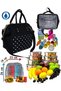 Hot and Cold Insulated Thermal Thermos Food Carrier Bag with Strap for Meals, Food, Nutrition, and Food Delivery - 3
