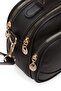 Women's Soft Leather Black Hand and Shoulder Bag - 6