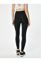 High Waist Sports Leggings Slim Fit - 4