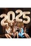 New Year's Large 2025 Foilballons 34 Inch Happy Birthday Decorations New Year's Eve Party Supplies - 4