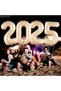 New Year's Large 2025 Foilballons 34 Inch Happy Birthday Decorations New Year's Eve Party Supplies - 6