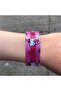 Pink Hello Kitty Strawberry-Ribbon Collage Bracelet - 2