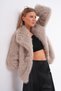Women's Wide Collar Fur 245382   -