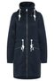 Knitted fleece coat