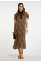 Midikleid mit Leoprint - 5
