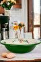 36 cm 4.5 Liter Enamel Basin for Whipping and Mixing, Dough Basin. Meyvelik. Dowry. Big Bowl - 2