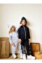 Unisex Kids Gray Melange Tracksuit Set - 6
