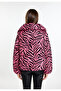 Steppjacke mit Zebra-Print - 4