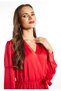 Midi Langarmkleid - 5