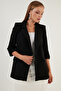 Regular Fit Three Quarter Sleeve Classic Jacket Jacket 6056697 - 4