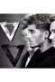 Zayn Malik - أقراط رمادية مزدوجة بتصميم مثلث - 2