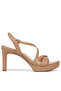 WOMENS TAN SANDALS - 3
