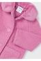 Girl's Stitched Coat with Fur Collar_Mnvs04487 - 4