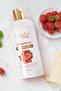 Shower Gel Strawberry Extract 400 ml Start the Day Fresh - 4