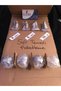 GLASS RENSO SILVER NICKEL PACK OF 4 - 6