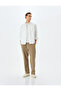 Cotton Pocket Detailed Lace up Waist Sweatpants