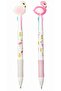 Powder Pink Flamingo 3 Color Multi Ballpoint Pen 1 Piece