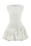Shelly Ecru Balloon Mini Dress - 3