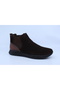 1034 Brown Suede+Black Leather Men's Boots 44