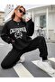 California Tennis Design Printed Oversize Tracksuit